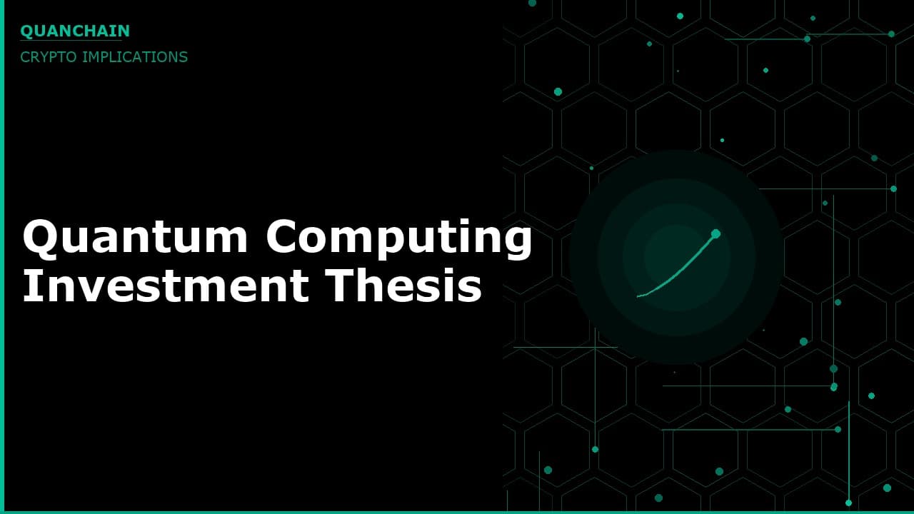 The Quantum Investment Thesis Every Crypto Holder Should Understand in 2026