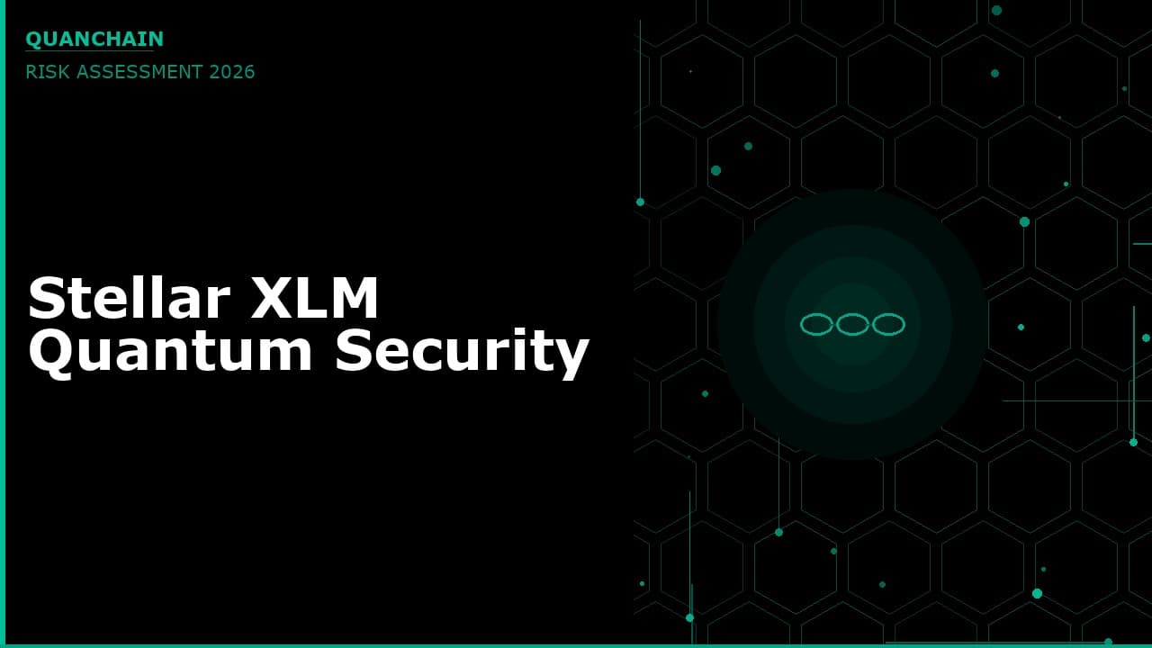 Stellar XLM Quantum Security: Ed25519 Keys and Multi-Signature Migration Risk